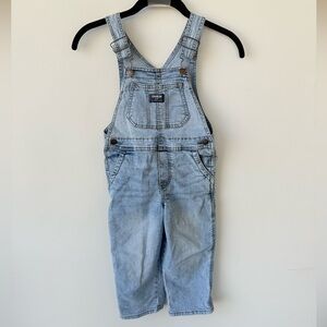 Oshkosh B’gosh Toddler Denim Overalls size 4T Boy or Girl